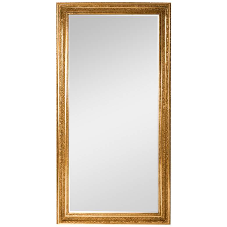 Image 2 Howard Elliott Nancy Gold 40" x 78" Oversized Floor Mirror