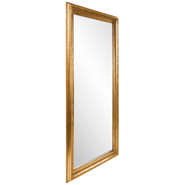 Image 5 Howard Elliott Nancy Gold 40" x 78" Oversized Floor Mirror more views