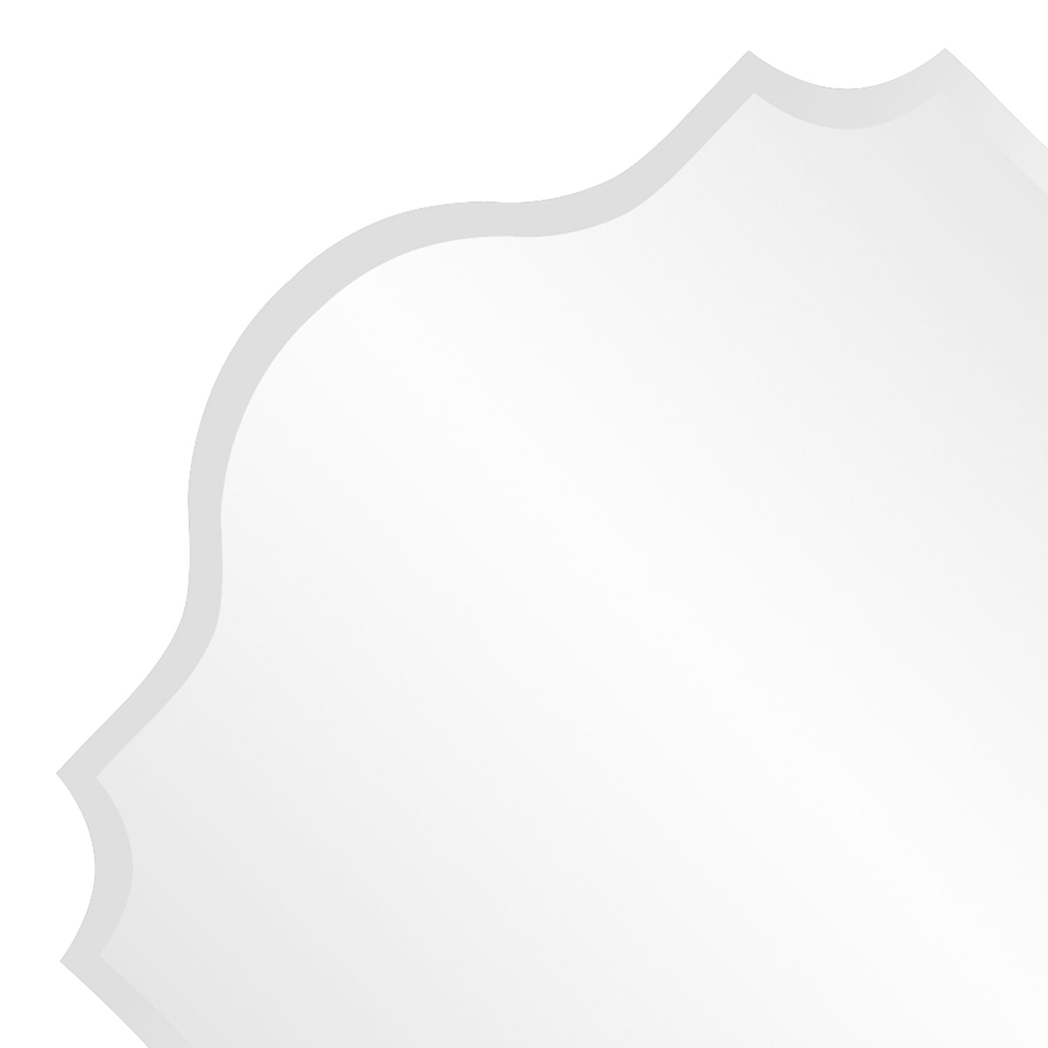 Image 2 Howard Elliott Ornate 36" x 36" Wall Mirror more views