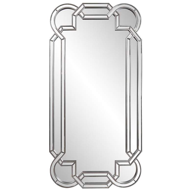 Image 1 Howard Elliott Oversized Arched & Curved Multi-Beveled 40"x80"