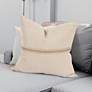 Howard Elliott Prairie Linen 24" Square Decorative Pillow
