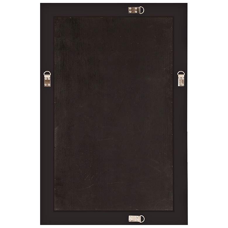 Image 4 Howard Elliott Queen Ann Antique Black 24" x 36" Wall Mirror more views