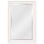 Howard Elliott Queen Ann Glossy White 24" x 36" Wall Mirror