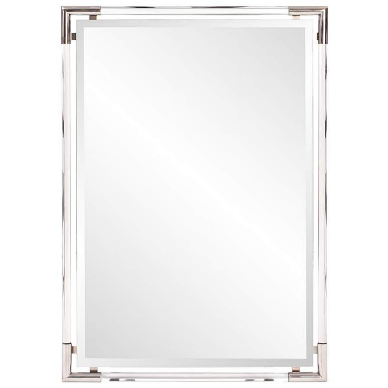 Image 1 Howard Elliott Rectangular 26.5"x38.5" Beveled Elsie Wall Mirror
