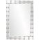 Howard Elliott Rectangular 27.5"x39.5" Studded Remington Wall Mir