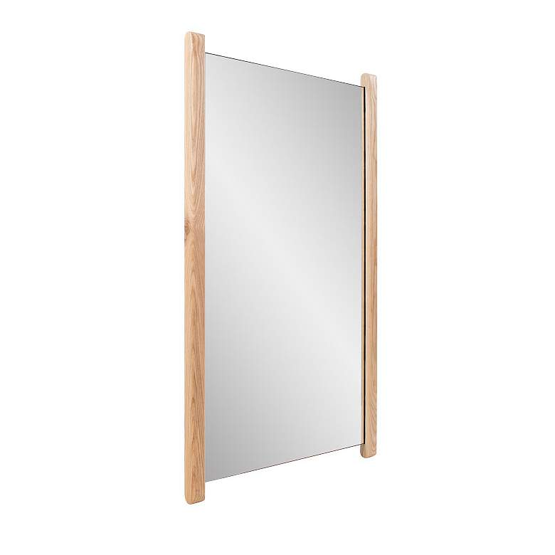 Image 6 Howard Elliott Rectangular Bleached Oak 24"x40" Side Framed Emil more views