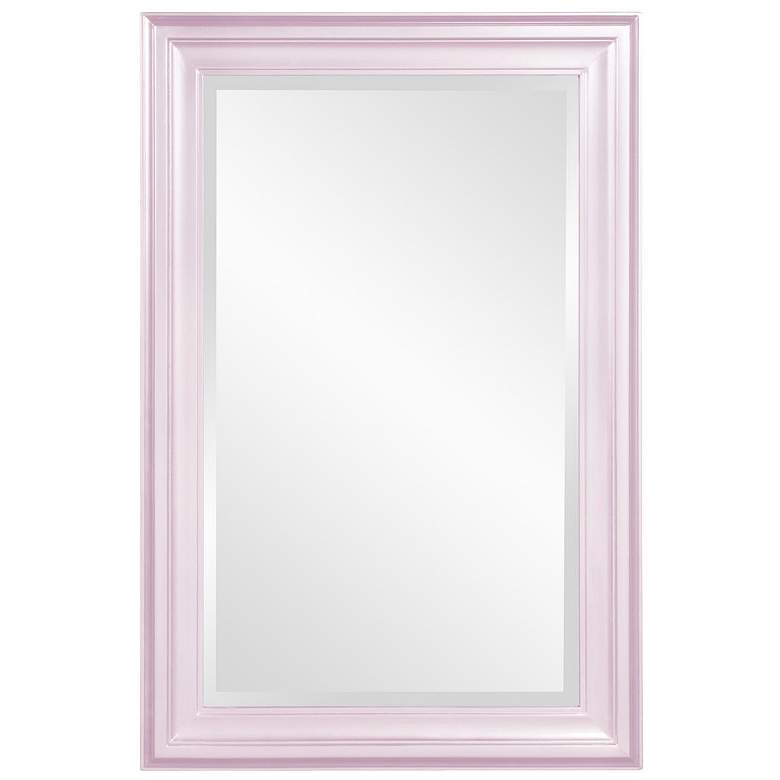 Image 1 Howard Elliott Rectangular Glossy Lilac 24"x36" Wood Framed Georg