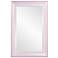 Howard Elliott Rectangular Glossy Lilac 24"x36" Wood Framed Georg