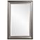 Howard Elliott Rectangular Glossy Nickel 24"x36" Wood Framed Geor