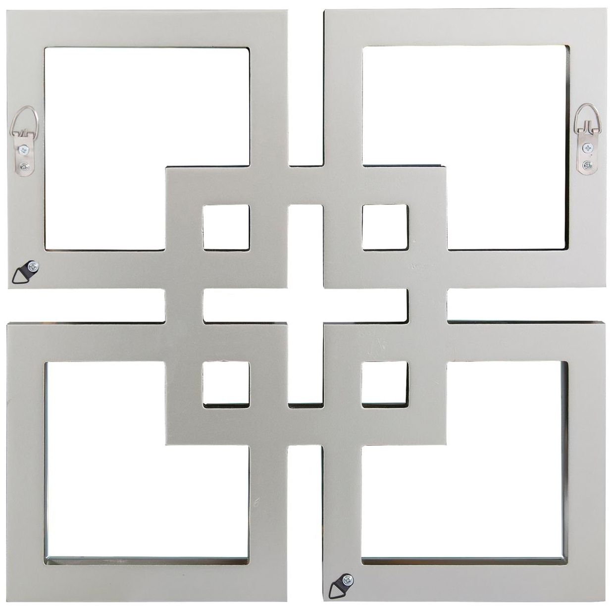 Howard Elliott Sapphire Blue Square 16"x16" Landia Wall Mirror