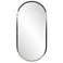 Howard Elliott Silver Capsule 20"x40" Metal Framed Simone Mirror