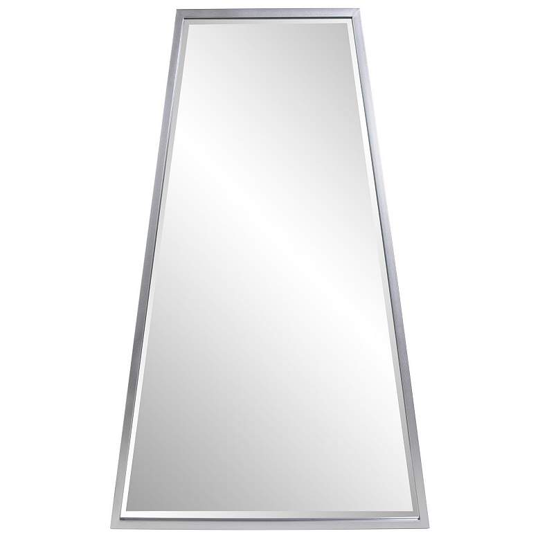Image 1 Howard Elliott Silver Elongated Hexagon 30"x37.5" Metal Framed Ez