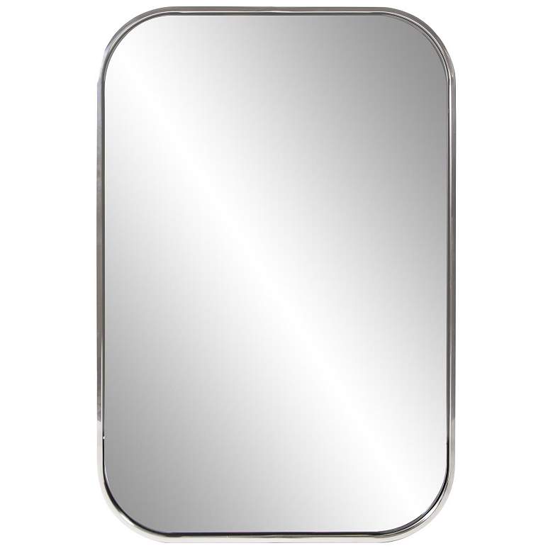 Image 1 Howard Elliott Silver Rectangular 24"x36" Stainless Steel Milo Mi