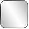 Howard Elliott Silver Square 30"x30" Stainless Steel Copenhagen M