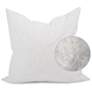 Howard Elliott Sparrow Charcoal 20" Square Decorative Pillow
