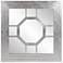 Howard Elliott Square 24"x24" Palmer Wood Framed Windowpane Accen