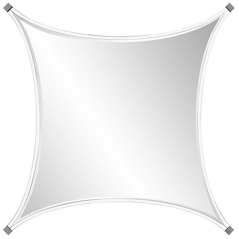 Image 1 Howard Elliott Square 36"x36" Flared Star Wall Mirror