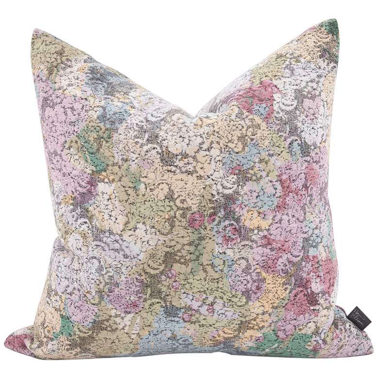 Image 2 Howard Elliott Stanton Blush 20" Square Decorative Pillow