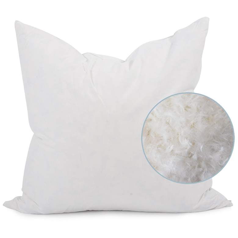 Image 7 Howard Elliott Stanton Blush 20" Square Decorative Pillow more views