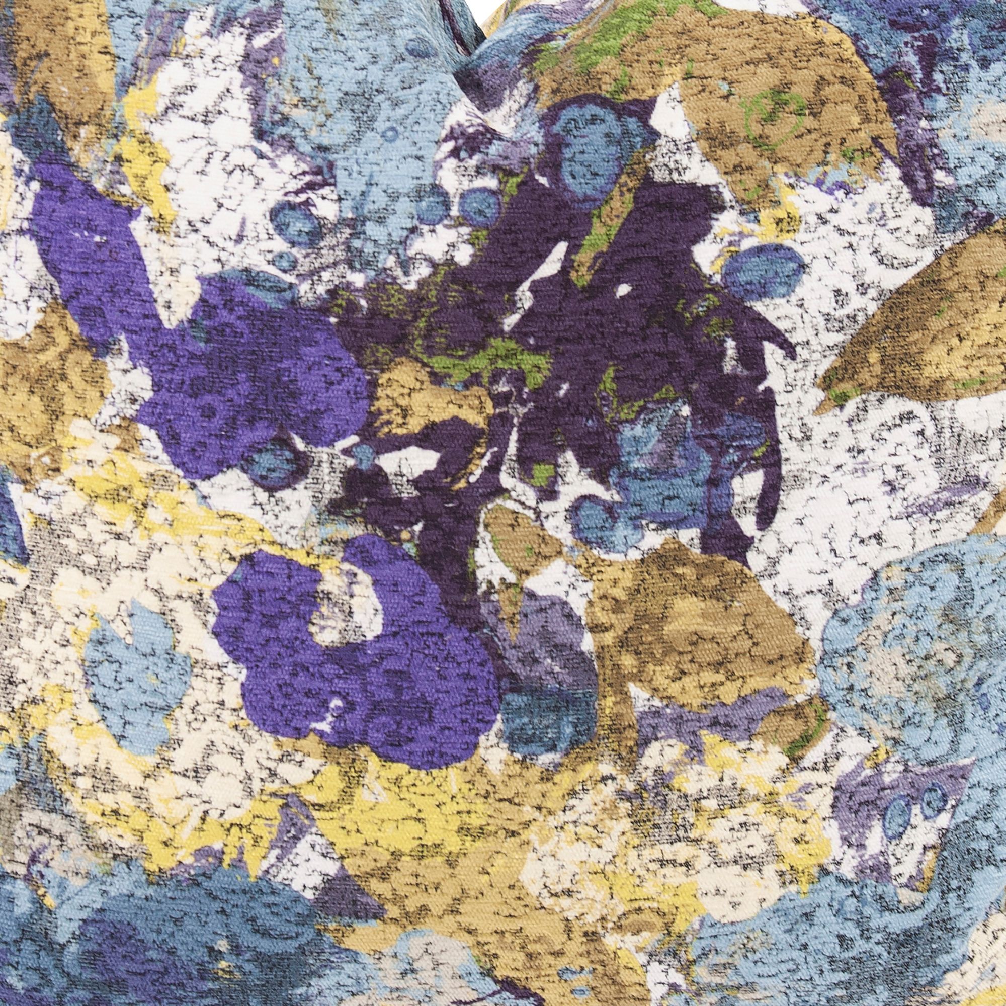 Image 6 Howard Elliott Stanton Eggplant 24" Square Decorative Pillow more views