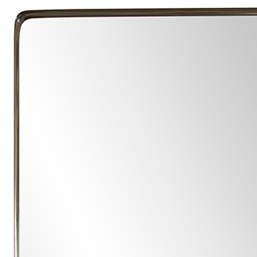 Image 3 Howard Elliott Steele Brass 30" x 72" Oversized Wall Mirror more views