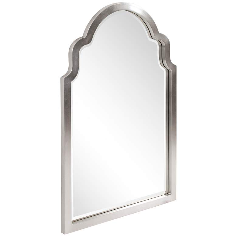 Image 3 Howard Elliott Sultan Silver 24" x 36" Arch Wall Mirror more views