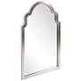 Howard Elliott Sultan Silver 24" x 36" Arch Wall Mirror