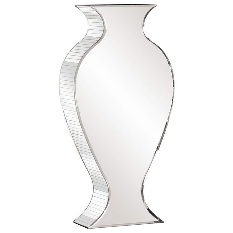 Image 1 Howard Elliott Tall Mirrored Vase