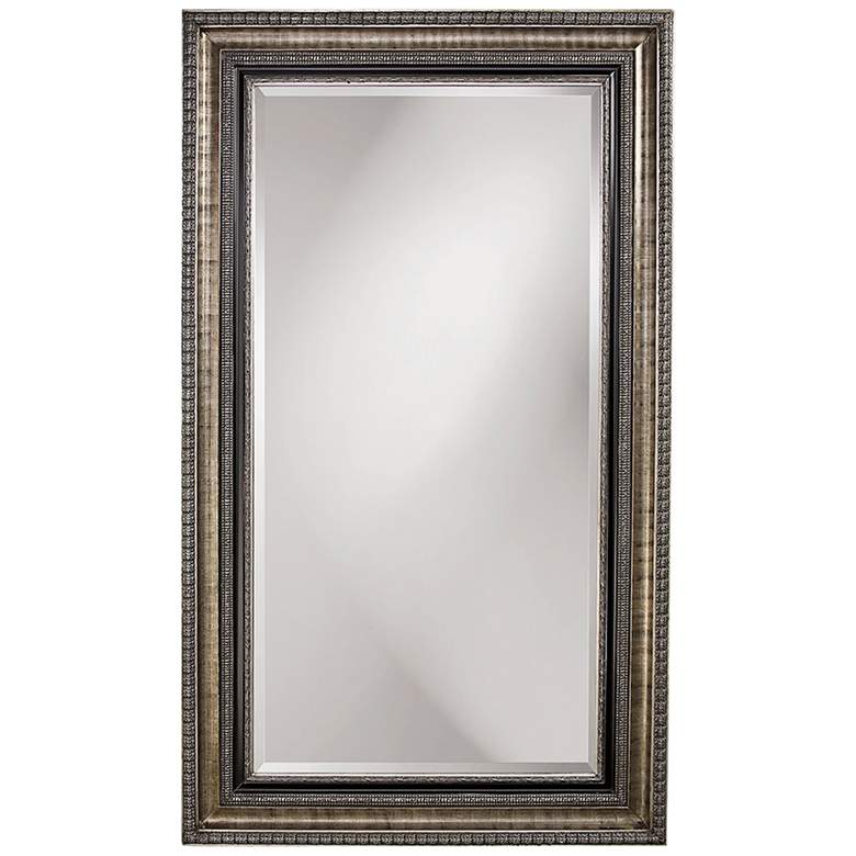 Image 1 Howard Elliott Texan 87" x 51" Oversized Silver Floor Mirror