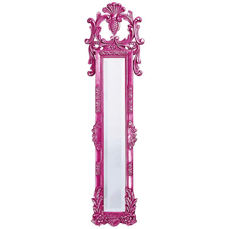 Image 1 Howard Elliott Thackery 16 inch x 58 inch Hot Pink Tall Mirror