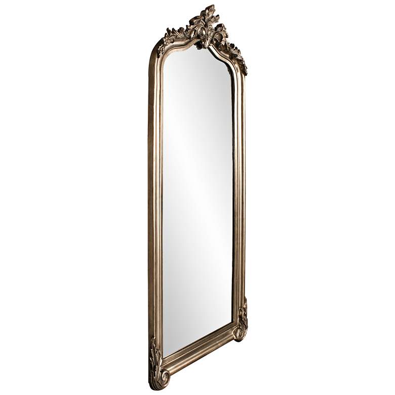 Image 3 Howard Elliott Tudor 85" x 38" Champagne Silver Tall Floor Mirror more views