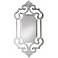 Howard Elliott Venetian 41" x 22" Fleur-de-Lis Wall Mirror