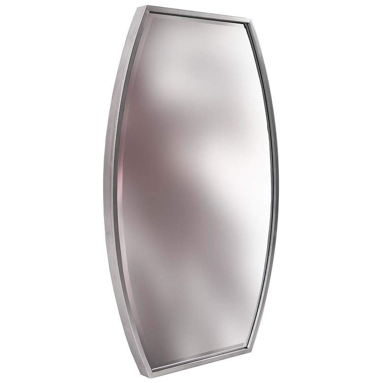 Image 3 Howard Elliott Vintage Silver Curved Rectangular 24"x40.5" Mathis more views