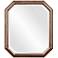 Howard Elliott Virginia Silver Leaf 30" x 36" Wall Mirror