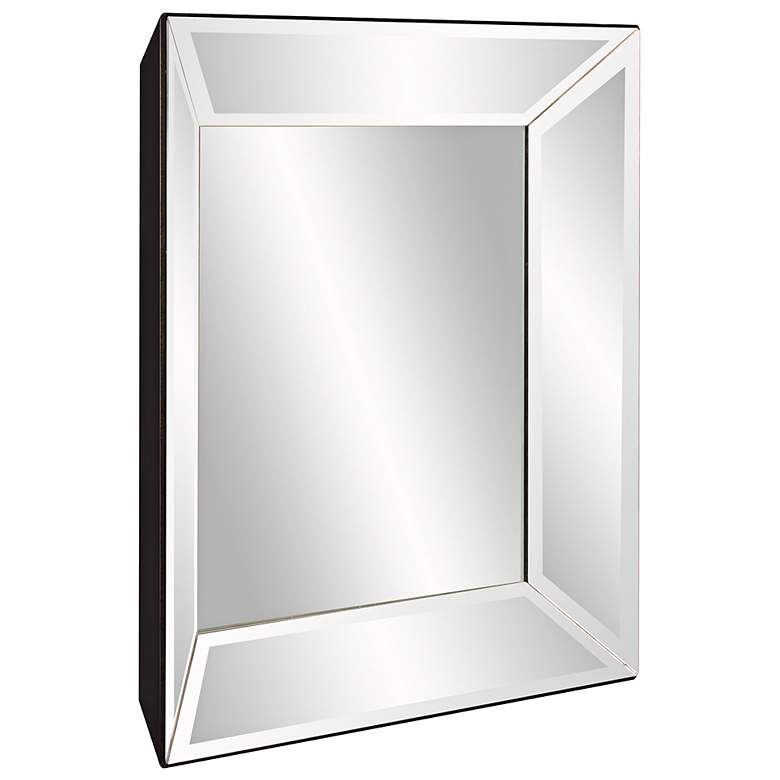 Image 1 Howard Elliott Vogue Clear 24 inch Square Inward Wall Mirror