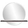 2_Howard Elliott Winston Wood Stain 36" x 32" Wall Mirror