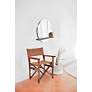3_Howard Elliott Winston Wood Stain 36" x 32" Wall Mirror more views