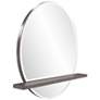 4_Howard Elliott Winston Wood Stain 36" x 32" Wall Mirror more views