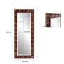 7_Howard Elliott Woodland Wood 23 1/2" x 59 1/2" Wall Mirror more views