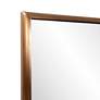 Howard Elliott Yorkville Brushed Brass 24" x 36" Wall Mirror