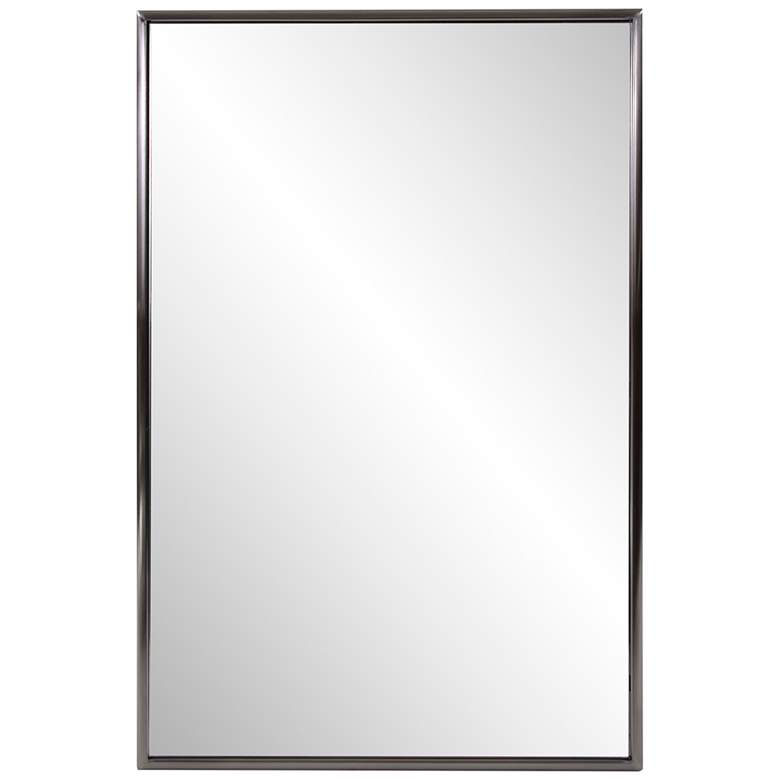 Image 2 Howard Elliott Yorkville Titanium 24 inch x 36 inch Wall Mirror