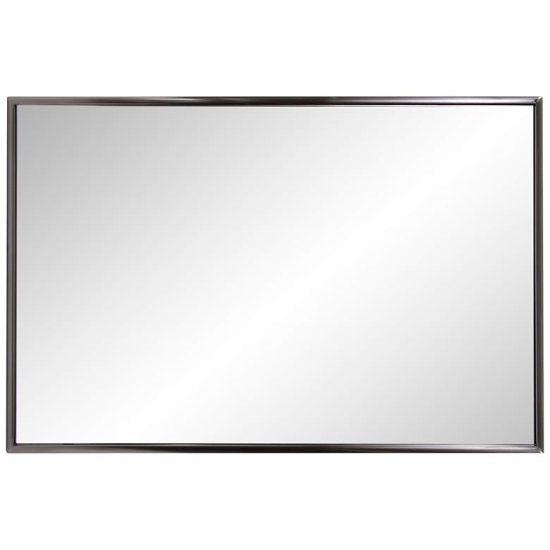 Image 6 Howard Elliott Yorkville Titanium 24 inch x 36 inch Wall Mirror more views