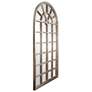 5_Howard Elliottt Mirabel 84" High Silver Window Pane Large Wall Mirror more views