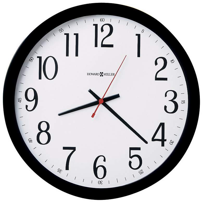 Image 1 Howard Miller 16" Wide Gallery Wall Clock