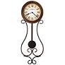 Howard Miller 22 1/2" High Pendulum Wall Clock