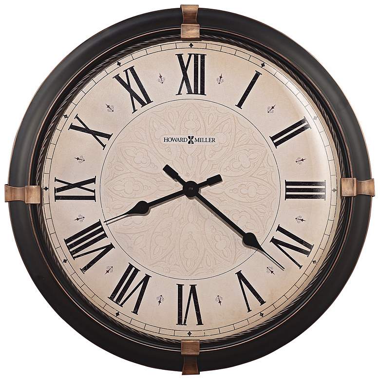Image 1 Howard Miller 24" High Atwater Wall Clock
