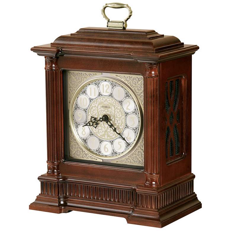 Image 1 Howard Miller Akron 16 1/2 inch High Tabletop Clock