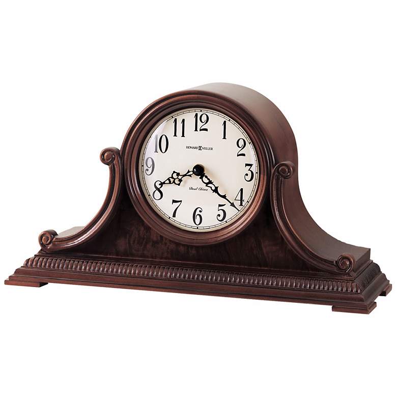 Image 1 Howard Miller Albright 15 3/4 inch Wide Tabletop Clock