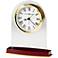 Howard Miller Anson 6 3/4"H Rosewood Executive Alarm Clock