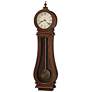 Howard Miller Arendal II 49" High Cherry Bordeaux Wall Clock
